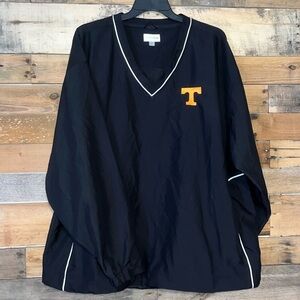 Tennessee Cutter & Buck Black WindTec Jacket